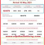 thailand lottery 2021 result today